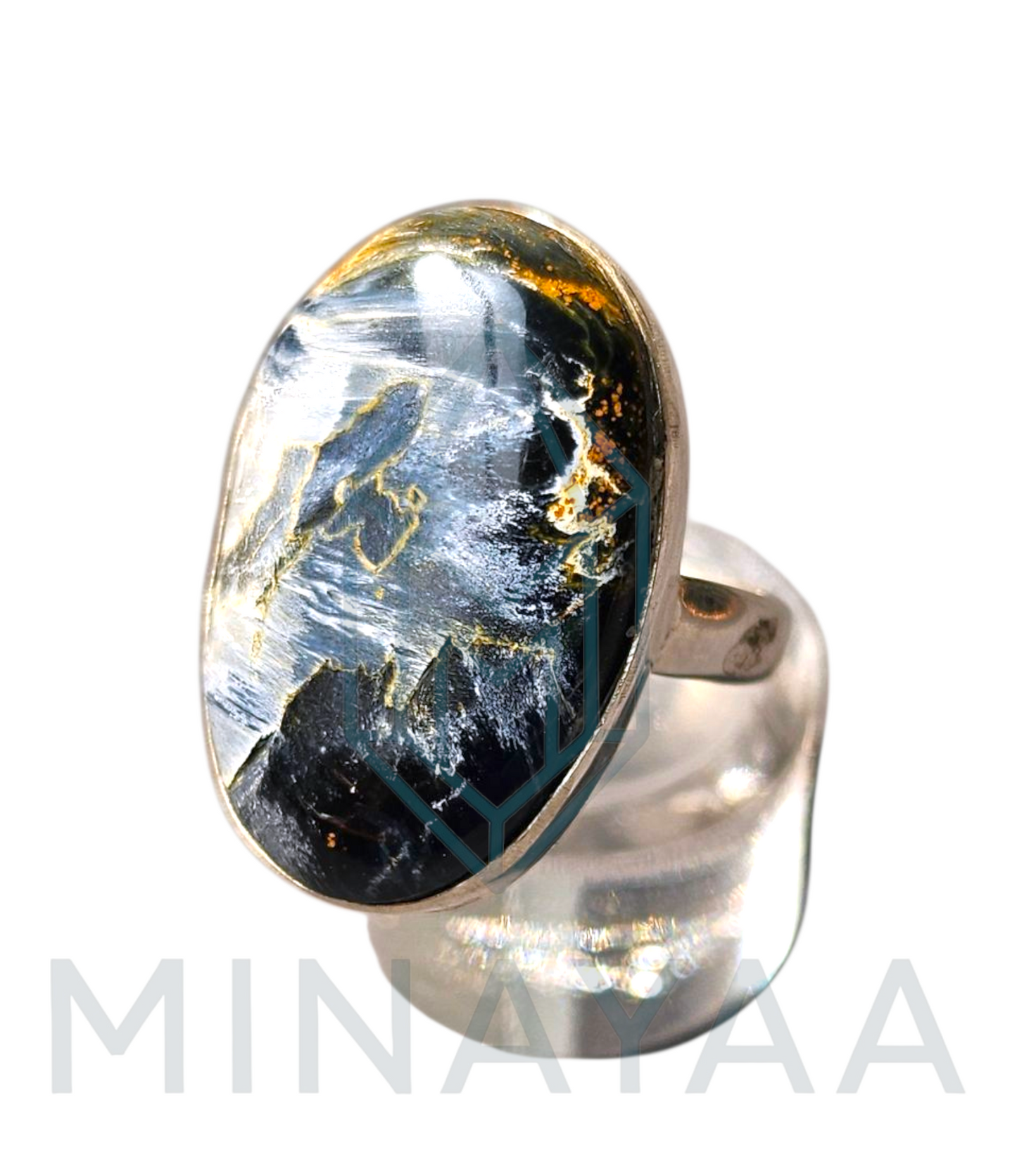 Bague en Argent en Pietersite