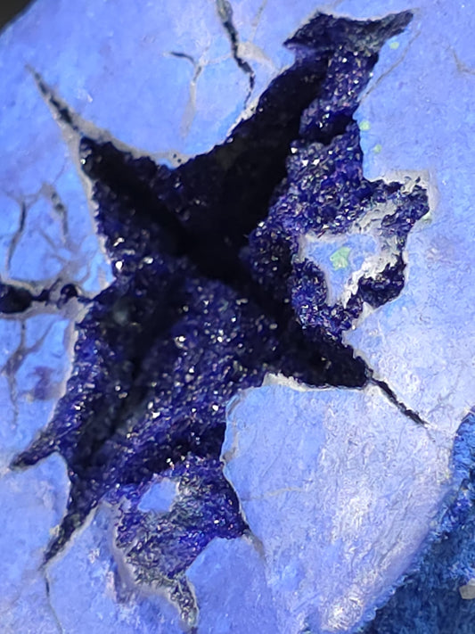 Azurite de Russie – vue de face