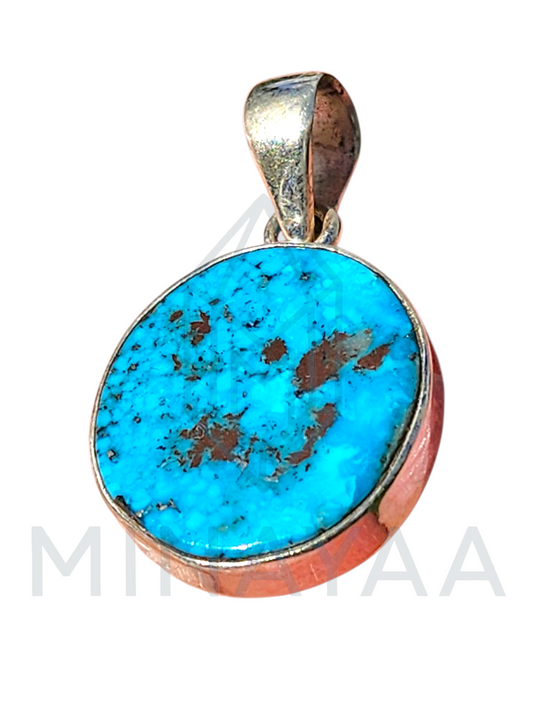 Pendentif Turquoise du Tibet