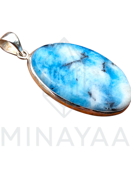 Afghanite - Pendentif Argent