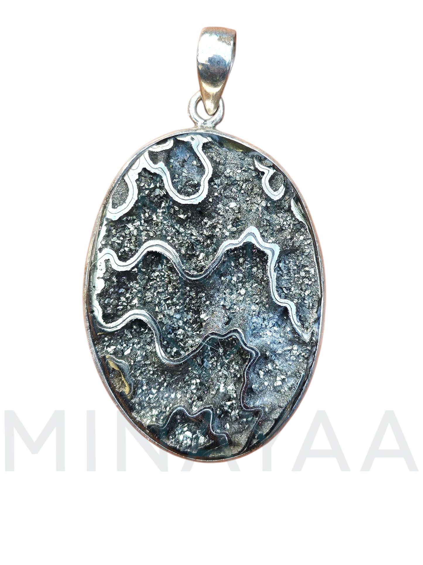 Ammonite avec Pyrite - Fossile Naturel