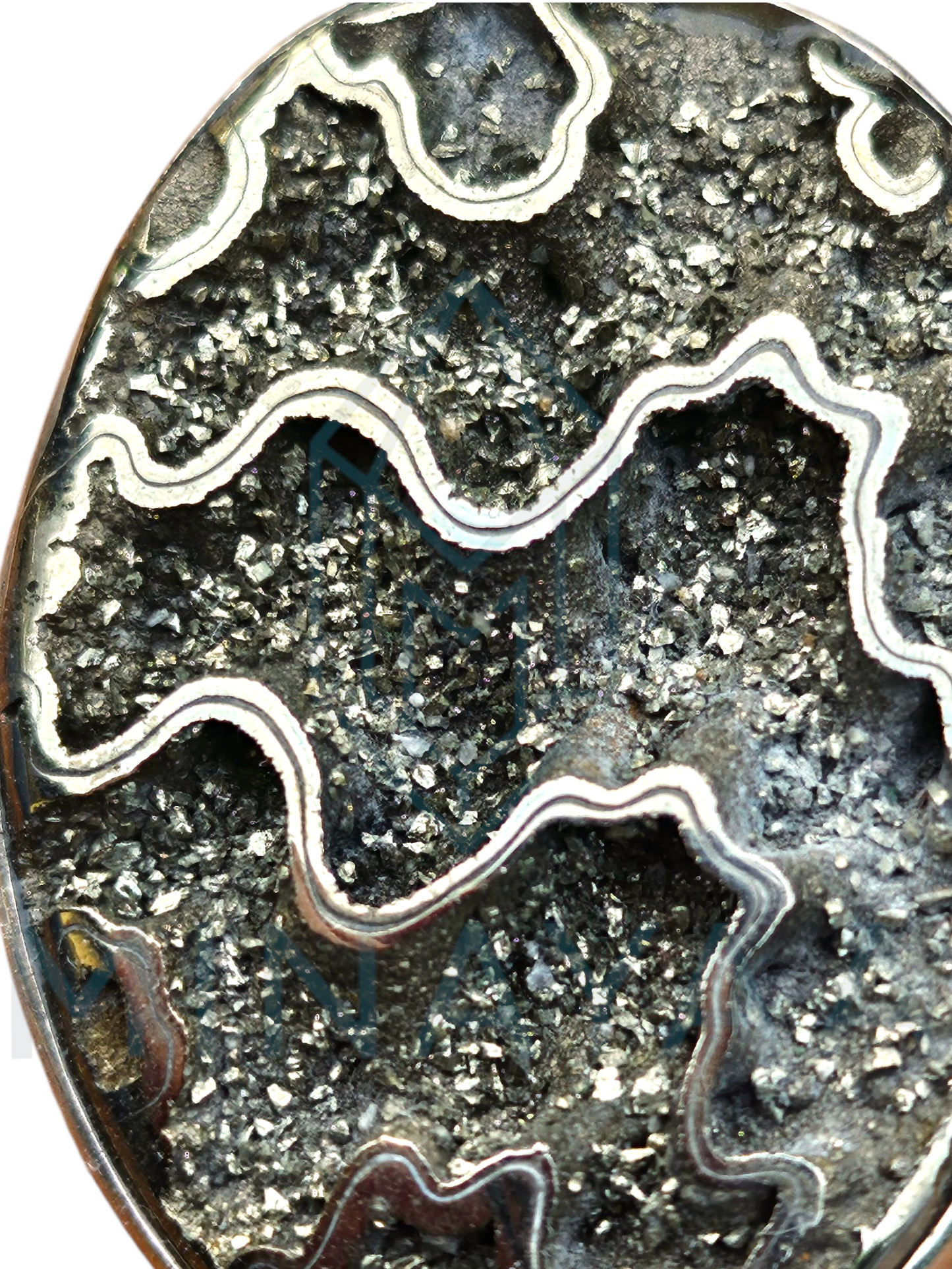 Ammonite avec Pyrite - Fossile Naturel