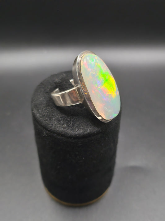 Bague Opale 23 Carats - Argent