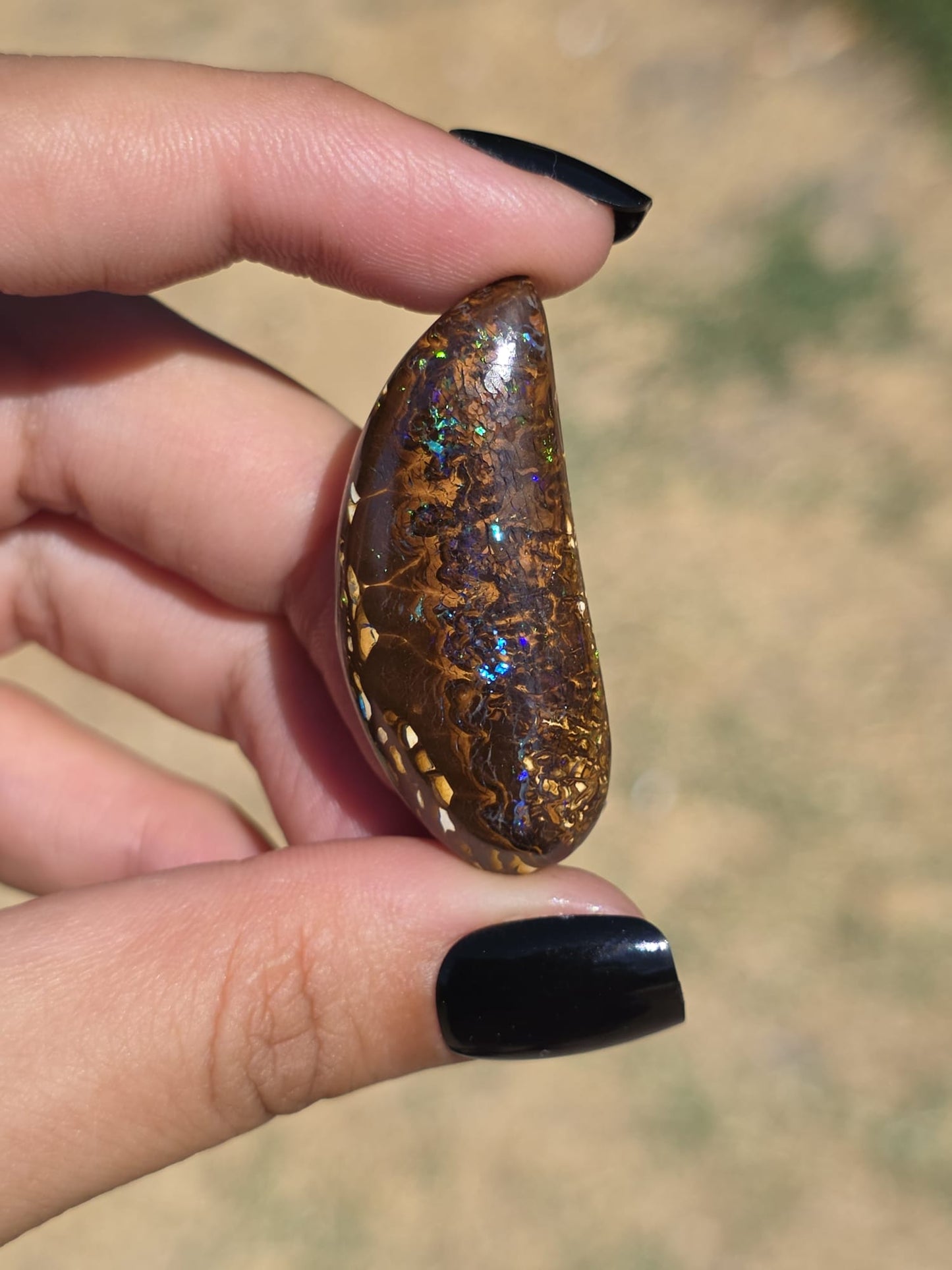 Cabochon Opale Boulder | Australie