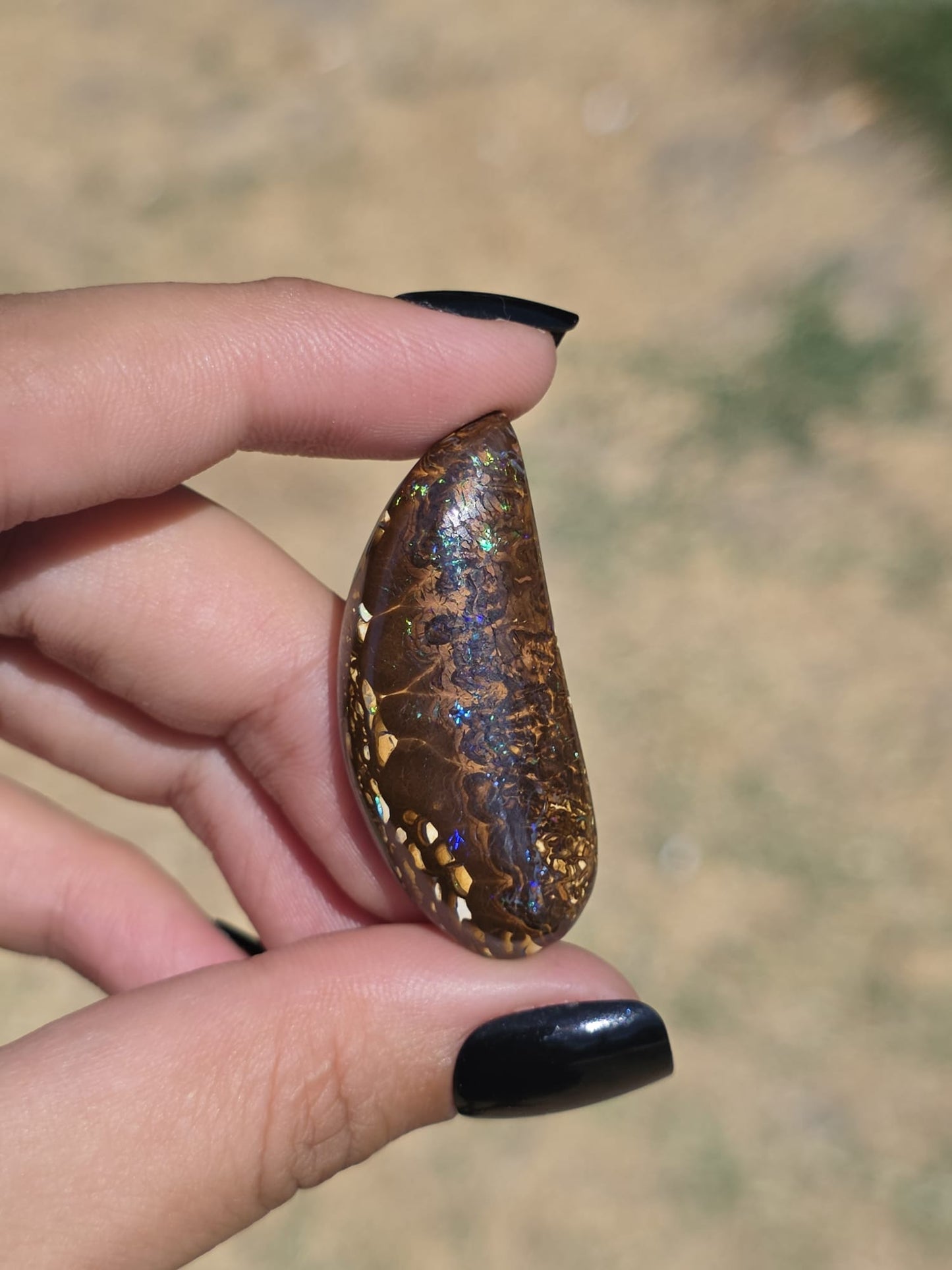 Cabochon Opale Boulder | Australie