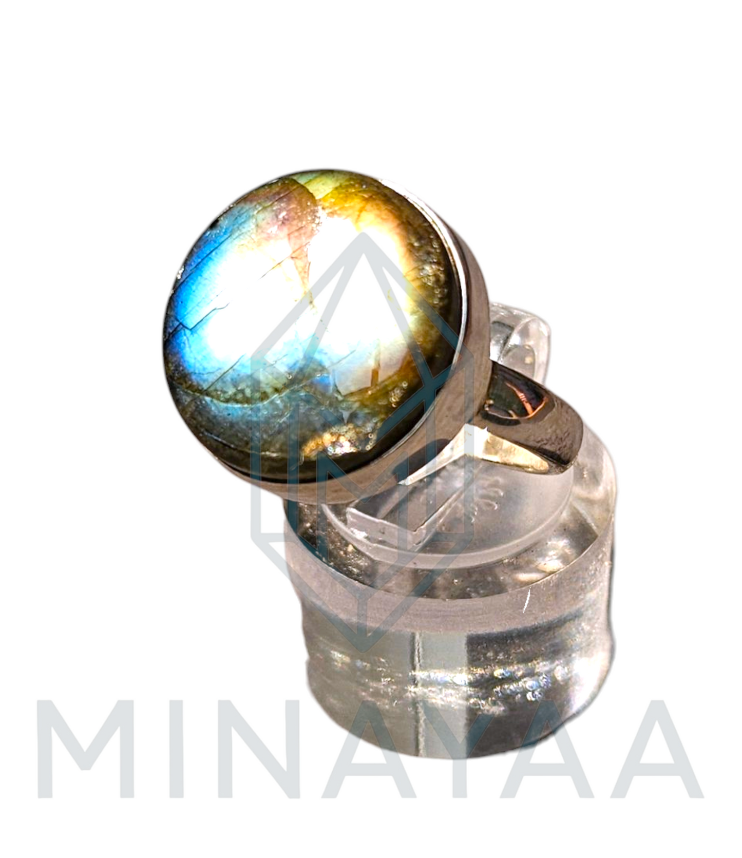 Bague Argent en Labradorite