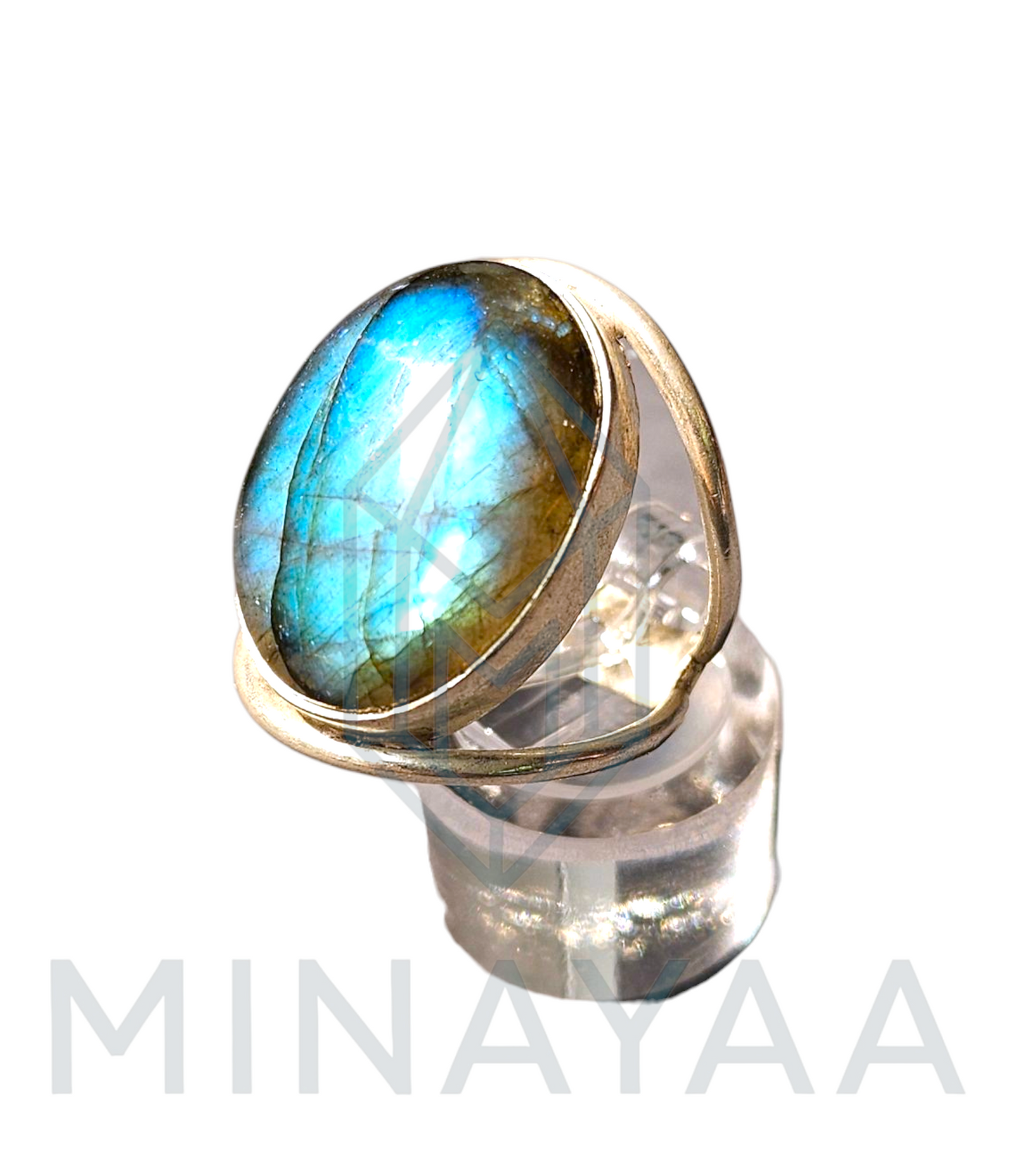 Bague Argent en Labradorite