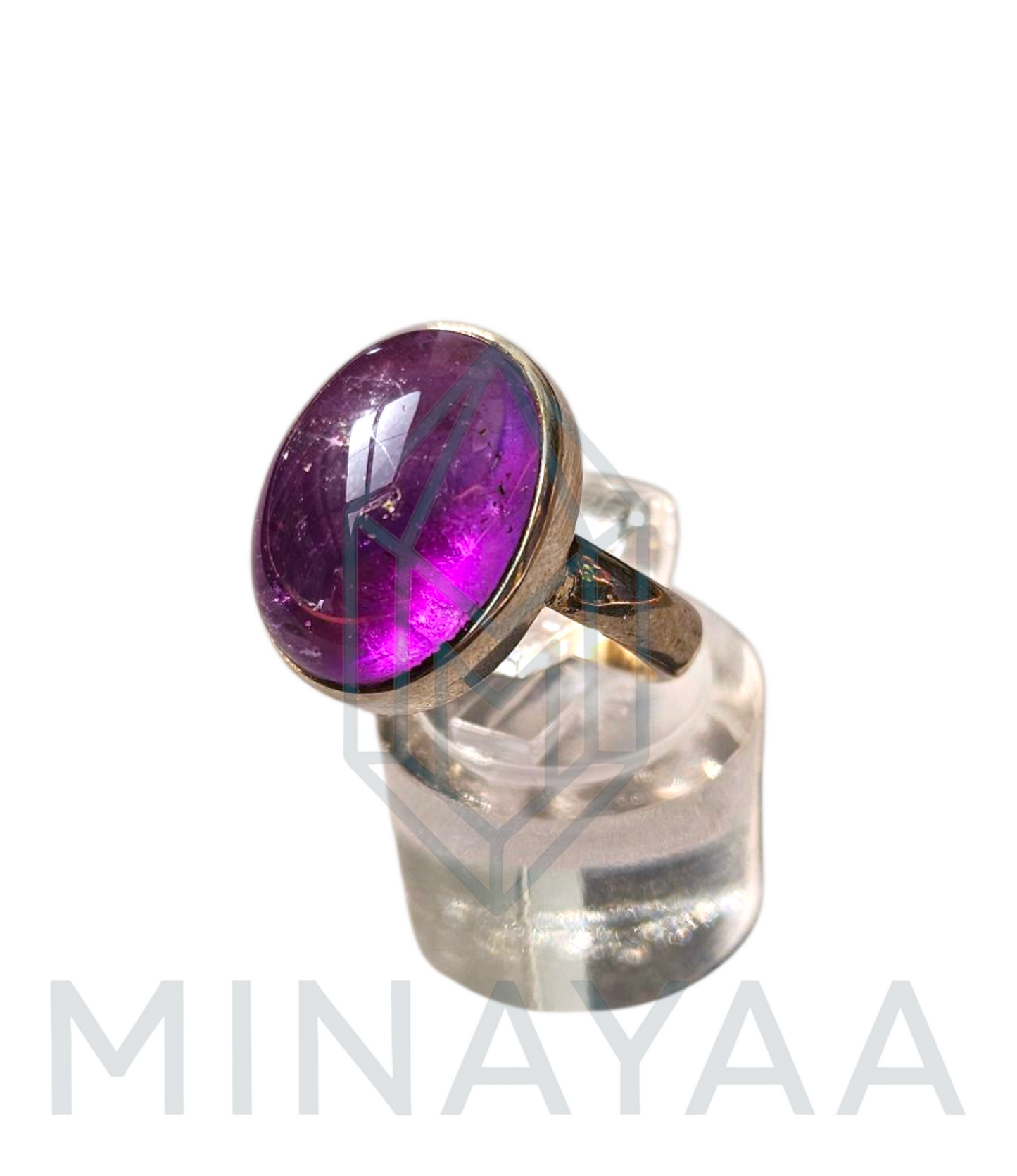 Bague Argent en Améthyste