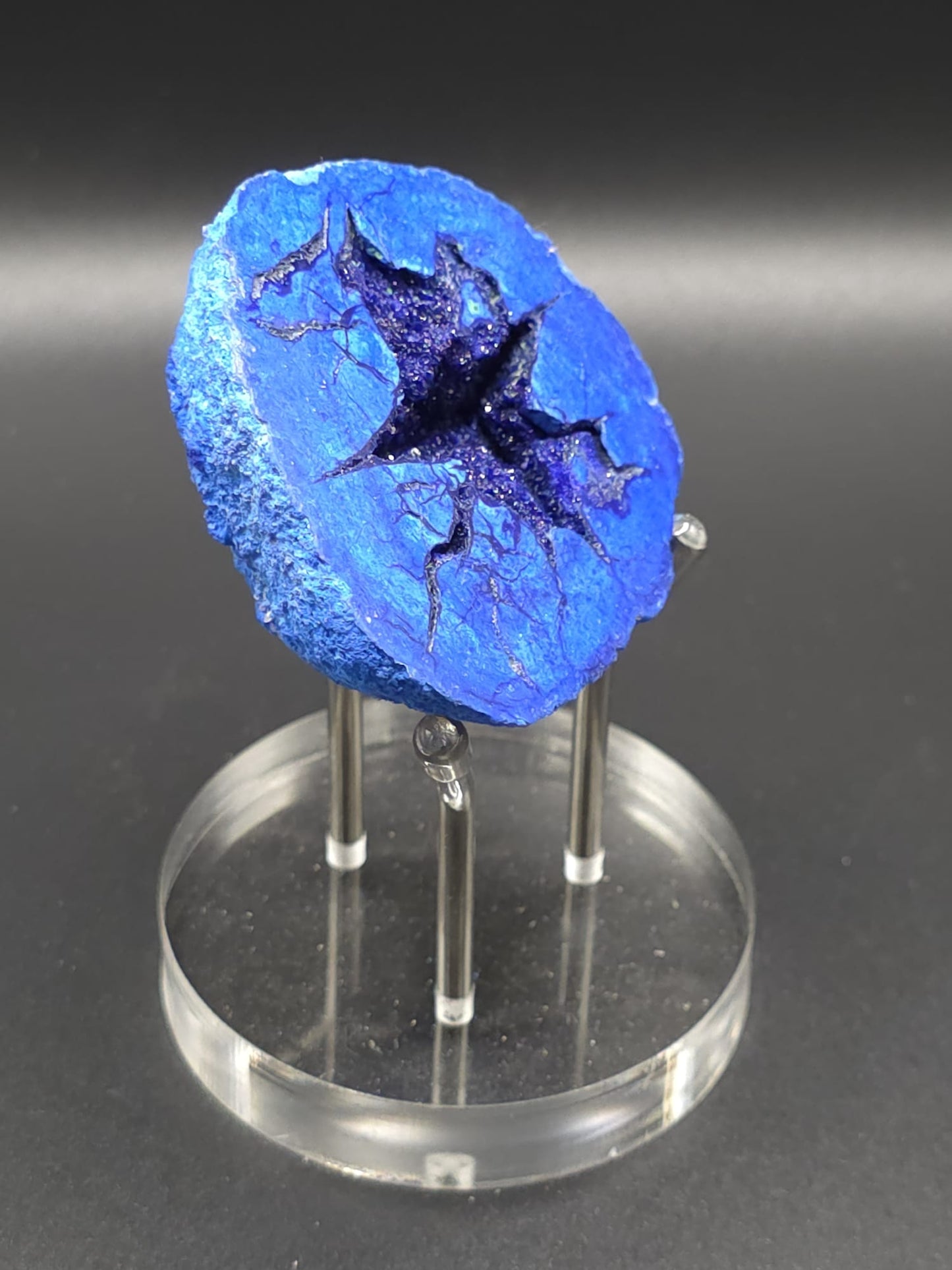 Azurite de Russie – vue de face angle 2