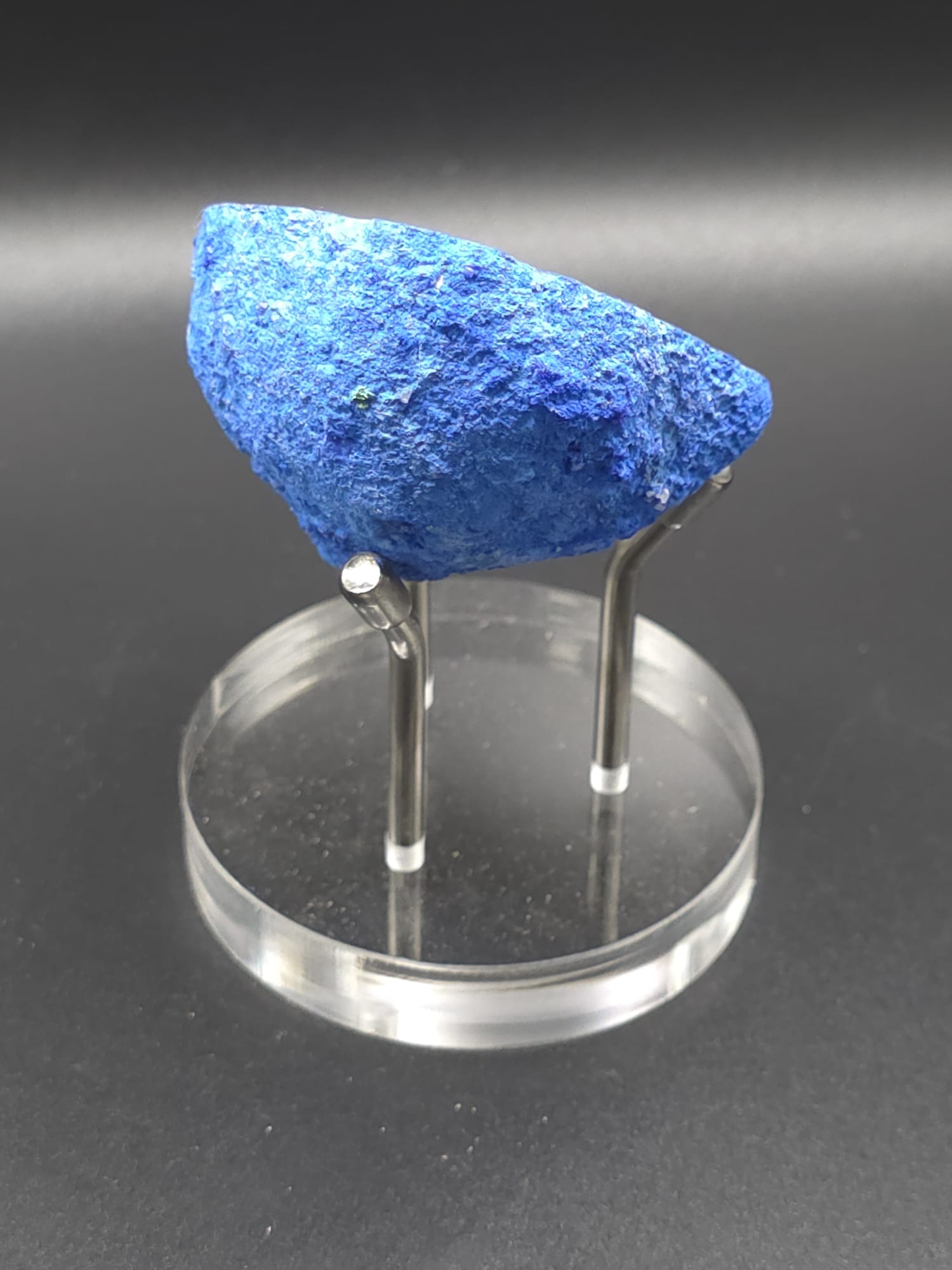 Azurite de Russie – vue de dos angle 2