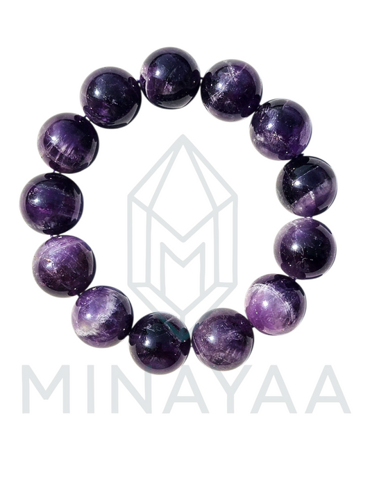 Améthyste chevron 16mm