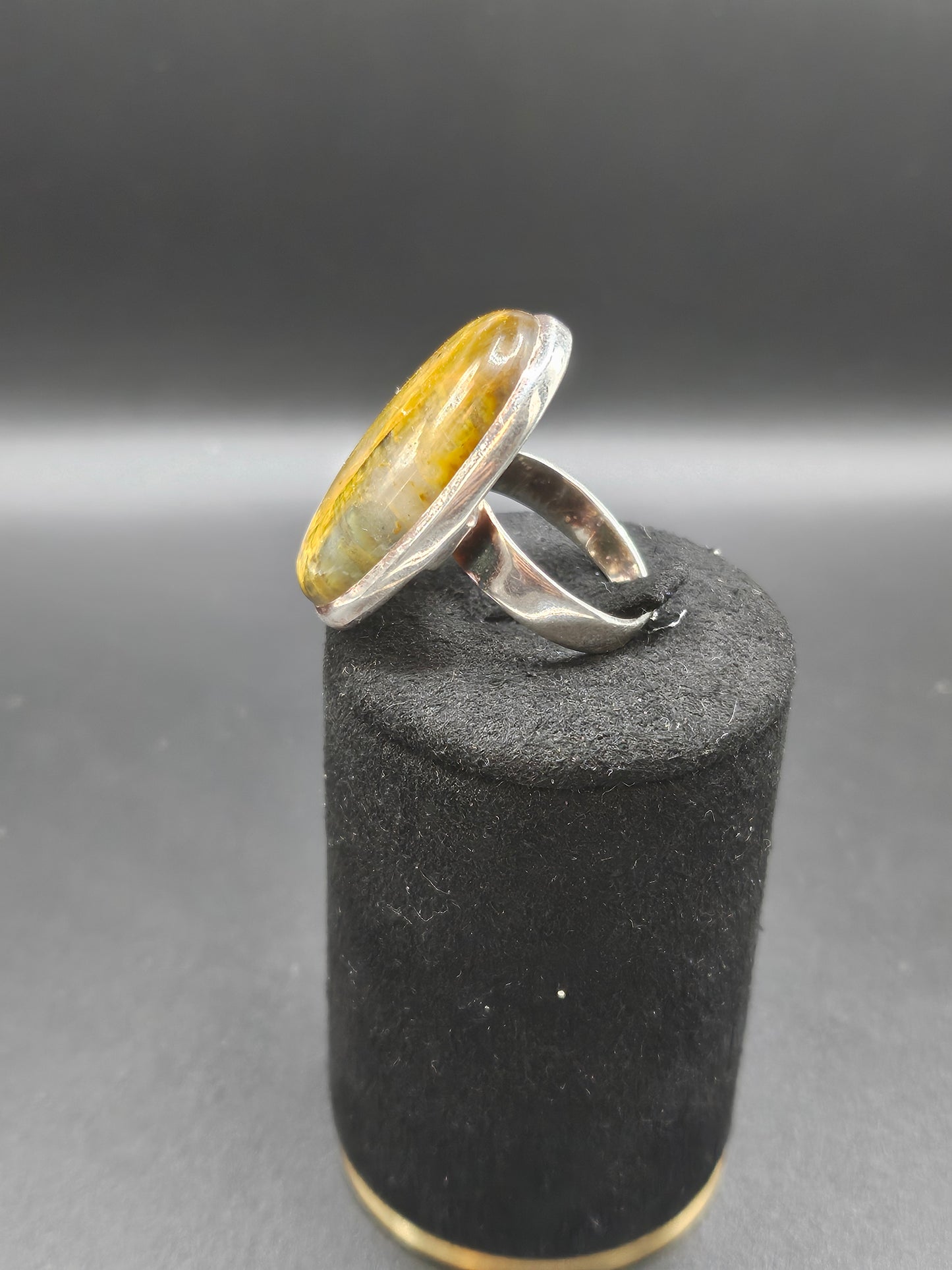 Bague Pietersite d'Asie - Argent Réglable