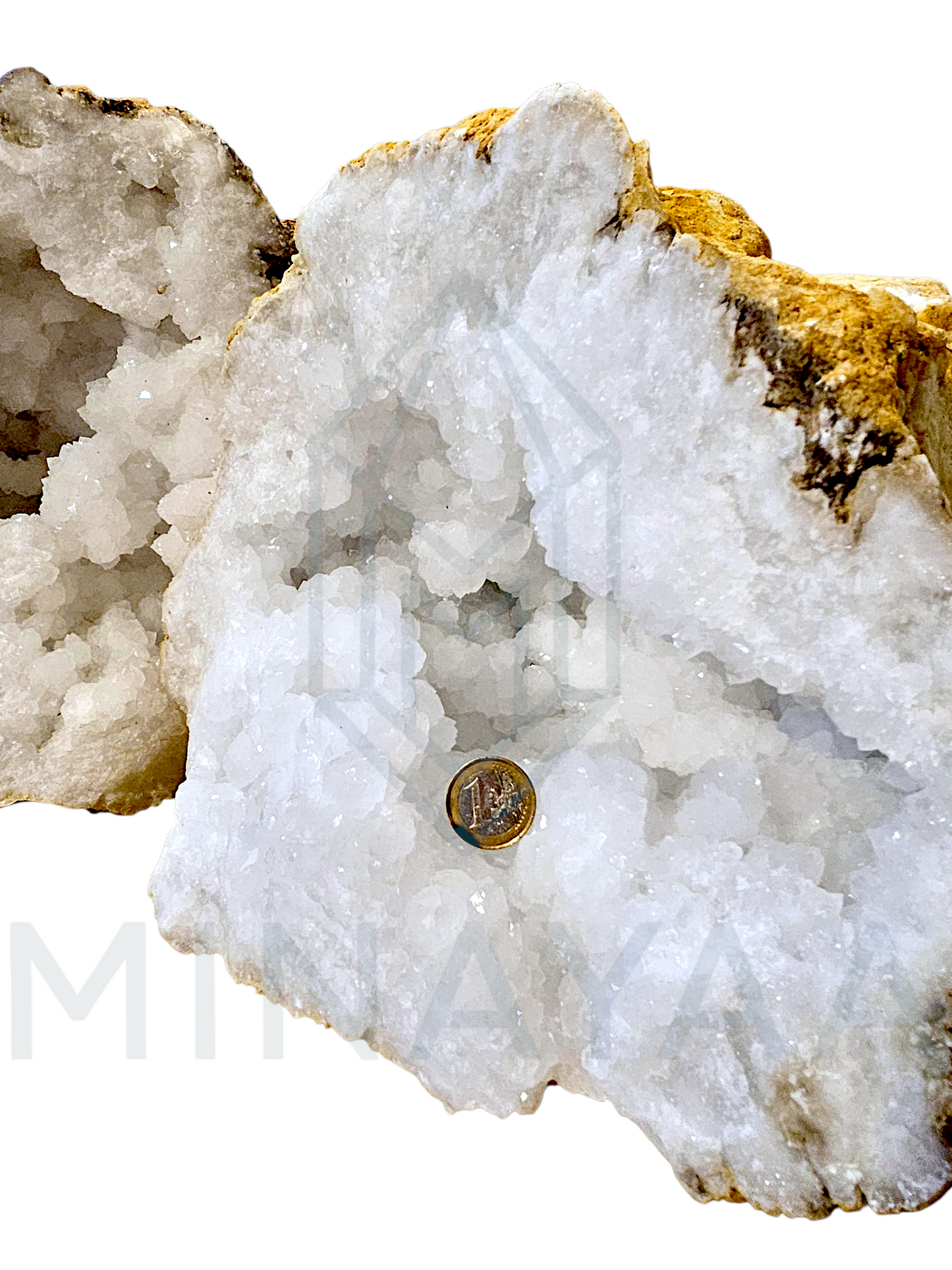 Géode de Cristal de Roche du Maroc - 17kg