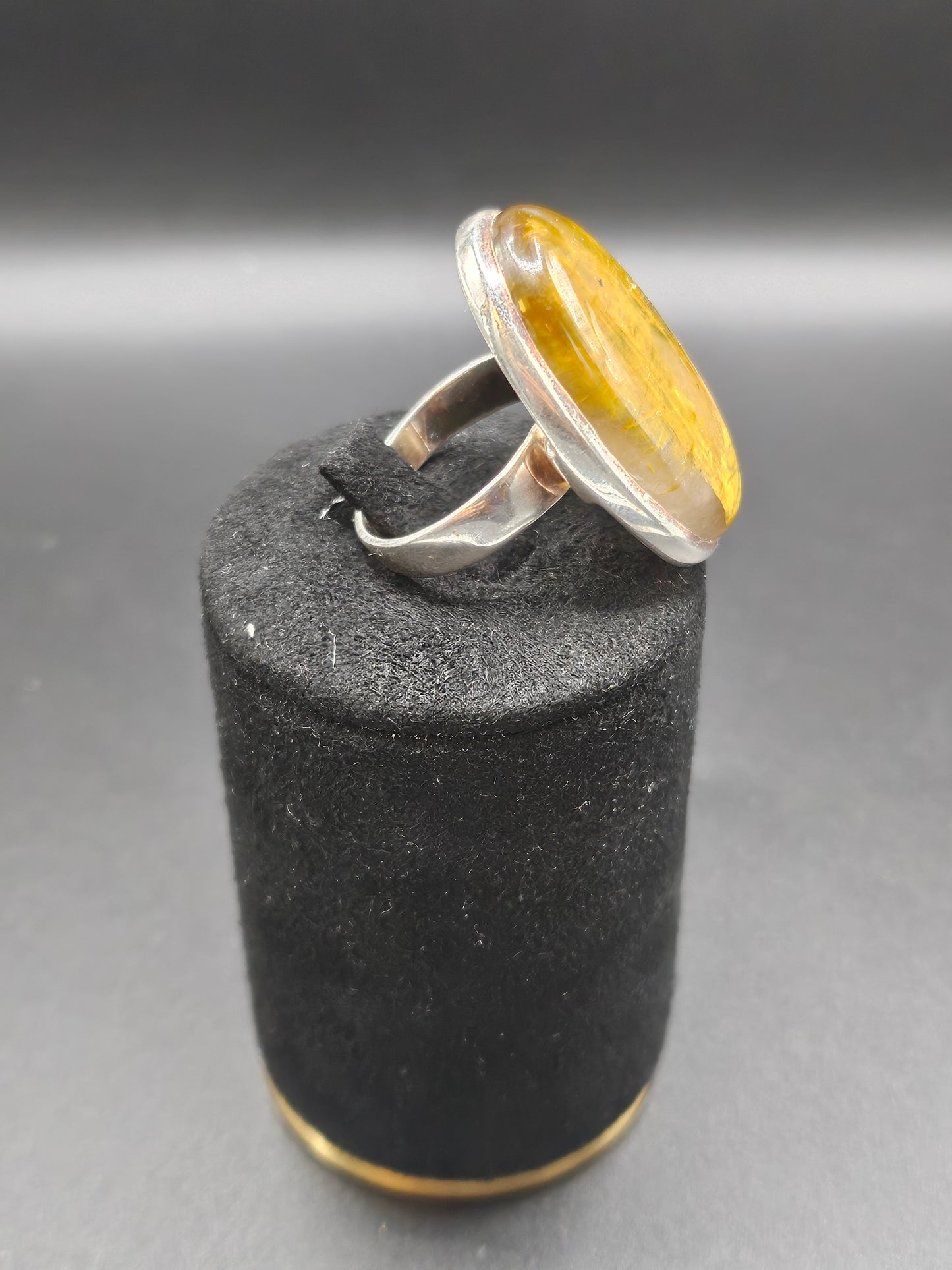 Bague Pietersite d'Asie - Argent Réglable