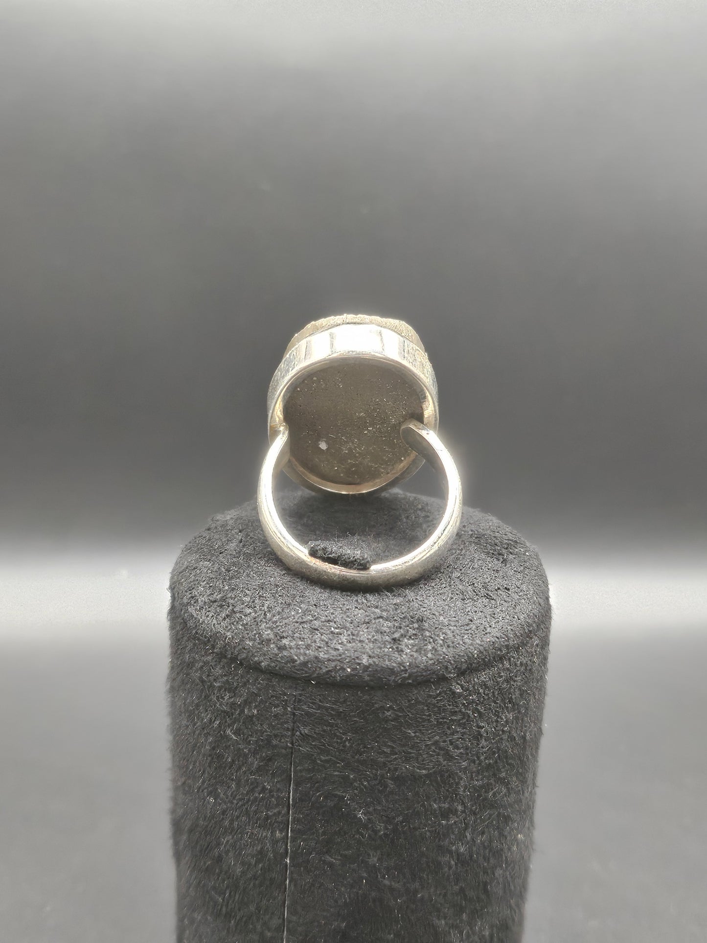Bague en Pyrite - Argent Réglable