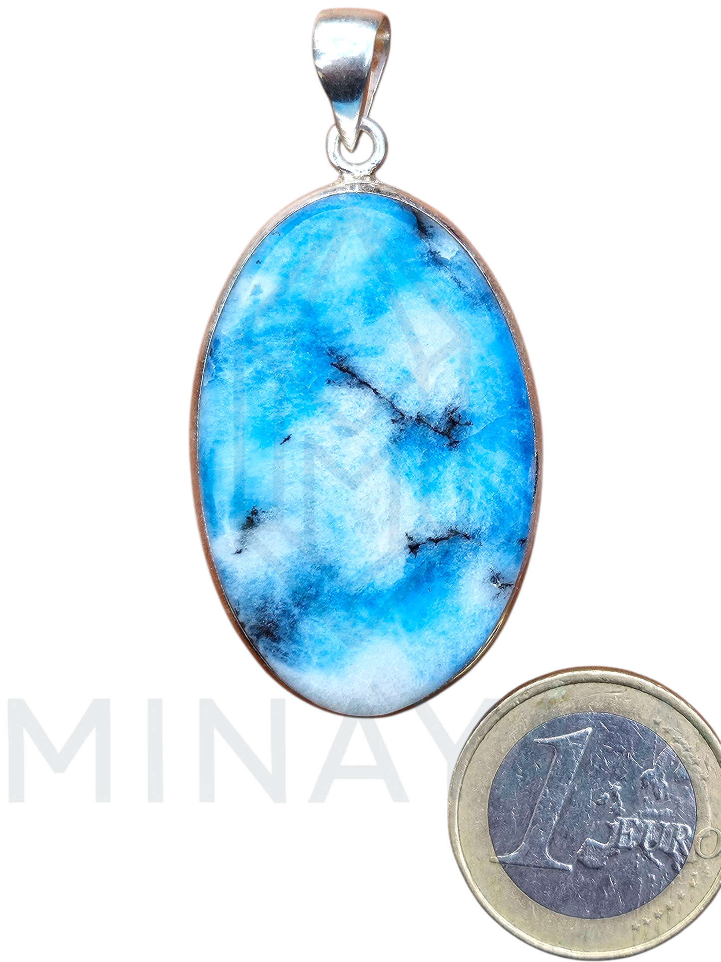 Afghanite - Pendentif Argent