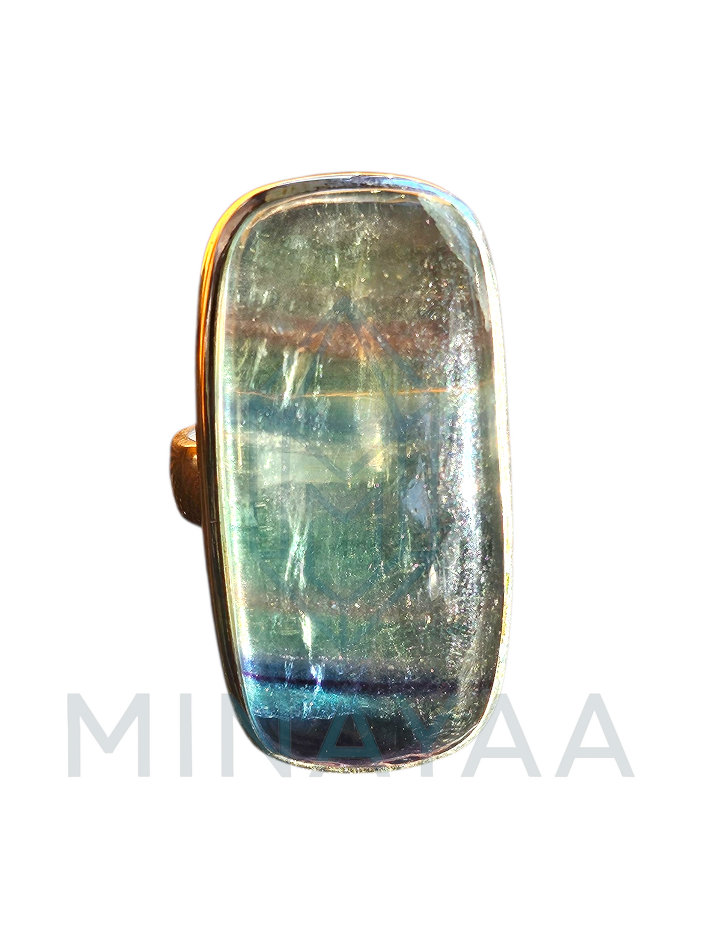 Bague Fluorite sur Argent 925